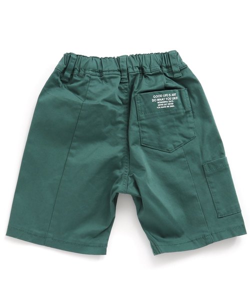 BREEZE（ブリーズ）の「/スケーターショーツ 6分丈（その他パンツ・キッズ・ブラック/ベージュ/グリーン/キャメル・90/100/110/120/80/130/140/150）」の8枚目の写真