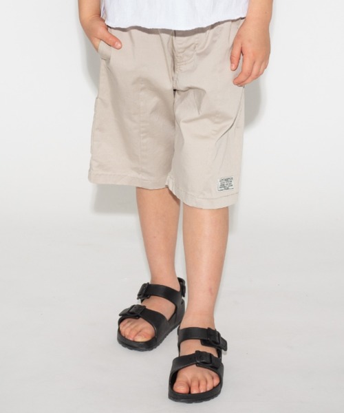BREEZE（ブリーズ）の「/スケーターショーツ 6分丈（その他パンツ・キッズ・ブラック/ベージュ/グリーン/キャメル・90/100/110/120/80/130/140/150）」の3枚目の写真