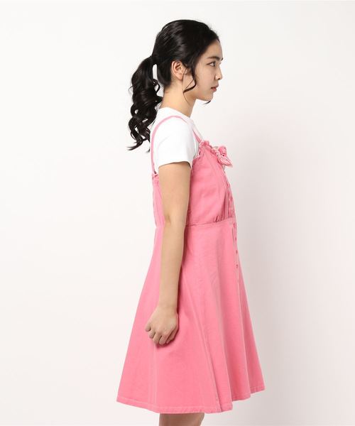 Chelsea ピンクハウスチェルシー のファッション House Pinkhouse カラーデニムキャミワンピース ワンピース Pinkhouse ワンピース セール 激安新品大特価 ワンピース
