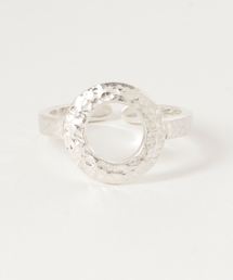 【blatto 925silver】９２５silver　Simple Stamp Circle Design Ring　free size