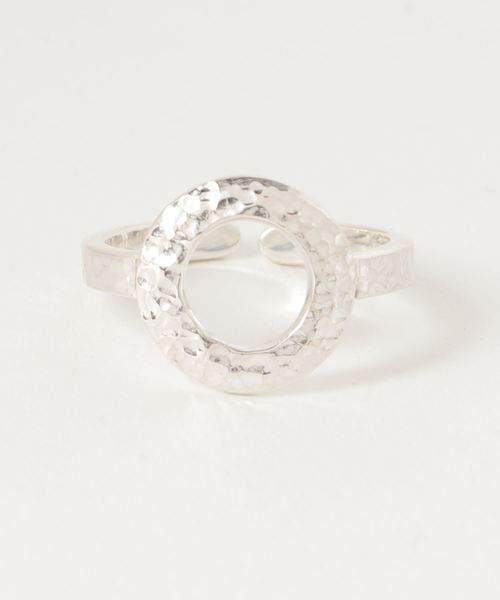 Burner(バーナー)の「【blatto 925silver】925silver Simple Stamp Circle Design Ring free size(リング・メンズ・シルバー・FREE)」の1枚目の写真