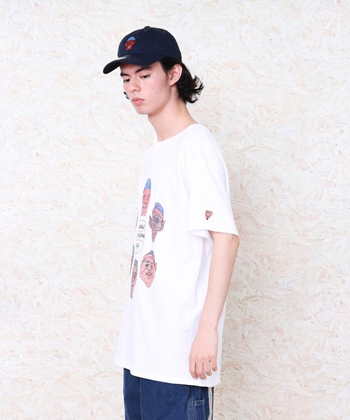 EBBETS FIELD FLANNEL(エベッツフィールドフランネル)の「【 EBBETS FIELD FLANNNELS / エベッツフィールドフランネルズ 】伊藤タケヒロ NIGRO 6PLAYER Tee(Tシャツ/カットソー・メンズ・ホワイト・SMALL/MEDIUM/LARGE)」の6枚目の写真