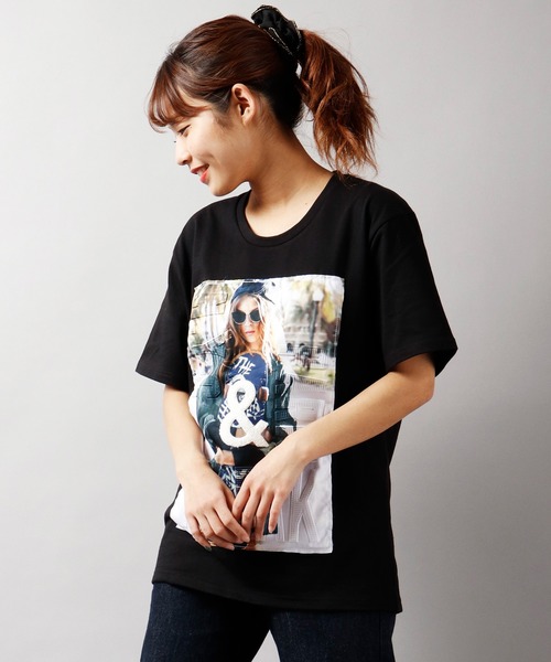 in the attic(インジアティック)の「【in the attic】フォトプリント半袖Tシャツ(Tシャツ/カットソー・メンズ・ホワイト/ブラック/ベージュ/マルチ/ホワイト系その他/ブラック系その他/ベージュ系その他/ホワイト系その他2/ブラック系その他2/ホワイト系その他3/ブラック系その他3/ホワイト系その他4/ブラック系その他4/ホワイト系その他5/ブラック系その他5・M/L)」の11枚目の写真
