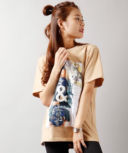 in the attic(インジアティック)の「【in the attic】フォトプリント半袖Tシャツ(Tシャツ/カットソー・メンズ・ホワイト/ブラック/ベージュ/マルチ/ホワイト系その他/ブラック系その他/ベージュ系その他/ホワイト系その他2/ブラック系その他2/ホワイト系その他3/ブラック系その他3/ホワイト系その他4/ブラック系その他4/ホワイト系その他5/ブラック系その他5・M/L)」の21枚目の写真