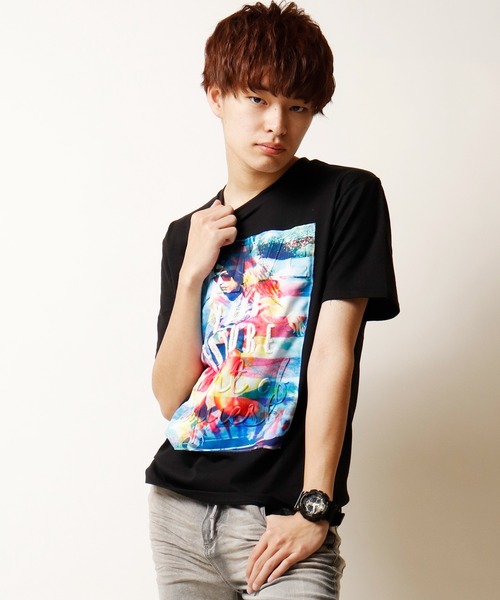 in the attic(インジアティック)の「【in the attic】フォトプリント半袖Tシャツ(Tシャツ/カットソー・メンズ・ホワイト/ブラック/ベージュ/マルチ/ホワイト系その他/ブラック系その他/ベージュ系その他/ホワイト系その他2/ブラック系その他2/ホワイト系その他3/ブラック系その他3/ホワイト系その他4/ブラック系その他4/ホワイト系その他5/ブラック系その他5・M/L)」の18枚目の写真