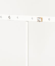 【LUGG NAGG SELECT/ ラグナグセレクト】シルバー925製　 5mmストーンピアス[片耳用]