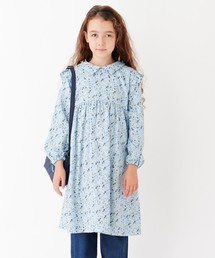 3can4on（サンカンシオン）の「◆【90-140cm】起毛小花柄2WAYワンピース（ワンピース）」