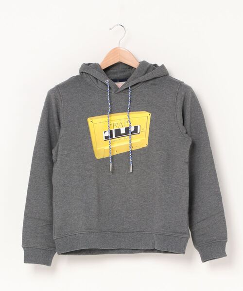 A BATHING APE(アベイシングエイプ)の「BPY BAPY SW SWEATSHIRT(パーカー・レディース・チャコール/ピンク系その他3/ホワイト・SMALL/X-SMALL)」の3枚目の写真