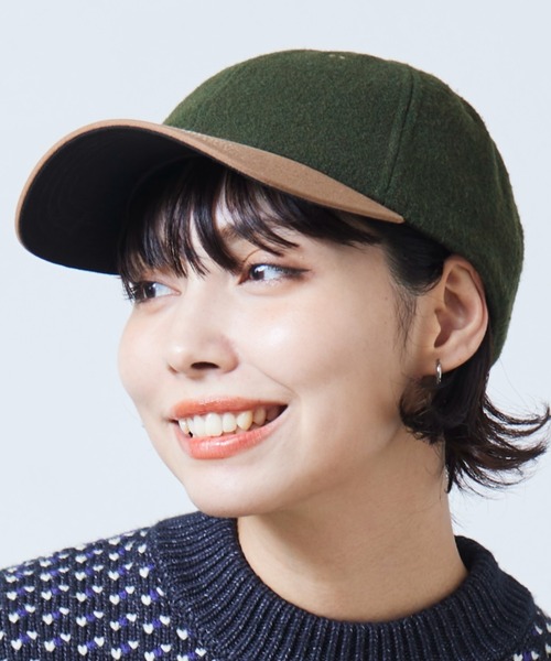 L.L.Bean(エルエルビーン)の「ウール・ボール・キャップ(キャップ・メンズ・ダークグリーン/チャコール/ネイビー・ONE SIZE)」の15枚目の写真