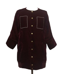 ROUGAROU（ルーガルー）の「[ROUGAROU / ルーガルー] RECTANGLE VELVET EIGHT SLEEVE BLOUSON（ブルゾン）」