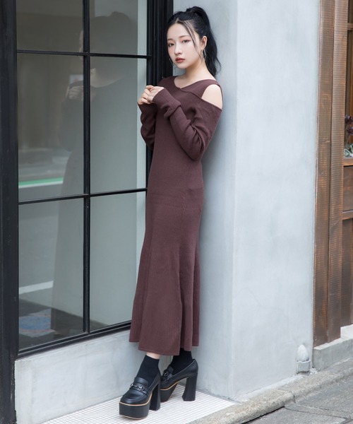 セール アシメニットワンピ ワンピース Andgeebee アンジービー のファッション通販 Zozotown セール アシメニットワンピ ワンピース Andgeebee アンジービー のファッション通販 Zozotown