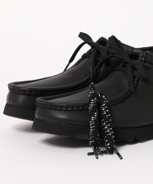 Clarks（クラークス）の「【CLARKS】Wallabee GTX（スニーカー・メンズ・ブラック/オリーブ・41/42/41.5）」の6枚目の写真