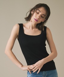 Silk 2way tank top / シルク2wayタンクトップ