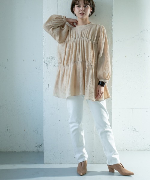 KBF（ケイビーエフ）の「ポインテッドトゥスエードブーティ（ブーツ・レディース・イエロー/ブラウン/グレー系その他・36/38/37）」の15枚目の写真