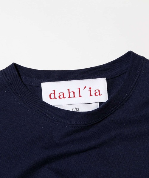 dahl'ia(ダリア)の「dahl’ia / ダリア F/CE.別注 DAHL’IA リメイク L/S パフT(Tシャツ/カットソー・レディース・ネイビー・FREE)」の6枚目の写真