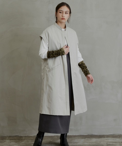 ［美品］Solace 2piece 3WAYセパレートトレンチ Solace（ソレイス）の「2pieceレイヤード3wayトレンチコート