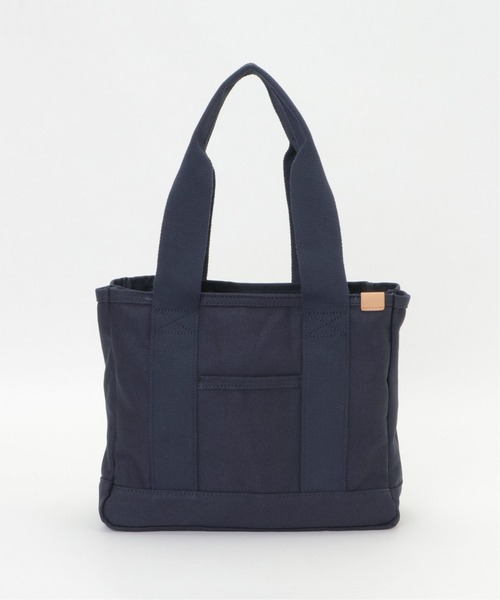 LBC（エルビーシー）の「キャンバス仕切りA4トートバッグ（トートバッグ・レディース・ブラック/ベージュ/ネイビー/カーキブラウン・FREE）」の4枚目の写真