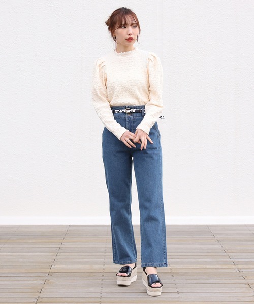 one after another NICE CLAUP(ワンアフターアナザーナイスクラップ)の「厚底ジュートサンダル(サンダル・レディース・クリア/ブラック・S/M/L/LL)」の19枚目の写真