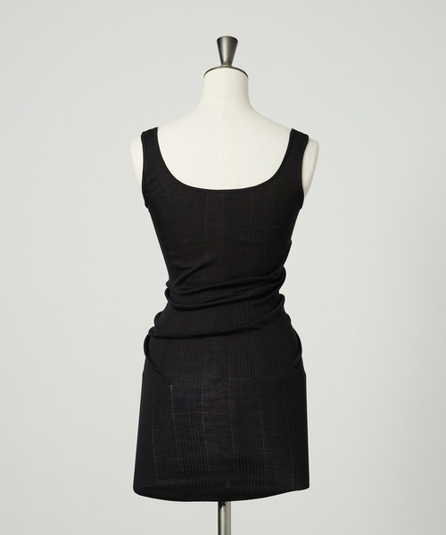 Chaos（カオス）の「Chaos(カオス)/シルクマルドウロングタンクトップ（タンクトップ・レディース・ブラック/ベージュ/モカ/チャコールグレー/ホワイト・FREE）」の19枚目の写真