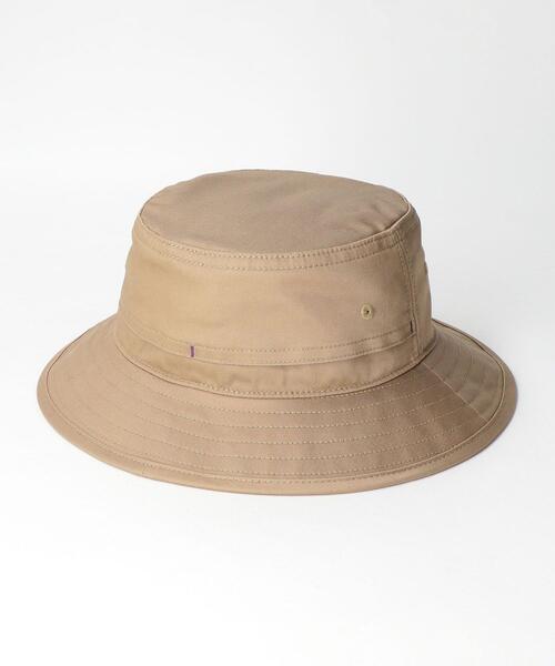 THE NORTH FACE PURPLE LABEL（ザ ノースフェイス パープルレーベル）の「[ ザ ノースフェイス パープルレーベル ] THE NORTH FACE PURPLE LABEL STRC ツイル フィールド ハット（ハット・メンズ・ブラック/ベージュ・FREE）」の4枚目の写真