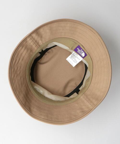 THE NORTH FACE PURPLE LABEL（ザ ノースフェイス パープルレーベル）の「[ ザ ノースフェイス パープルレーベル ] THE NORTH FACE PURPLE LABEL STRC ツイル フィールド ハット（ハット・メンズ・ブラック/ベージュ・FREE）」の9枚目の写真
