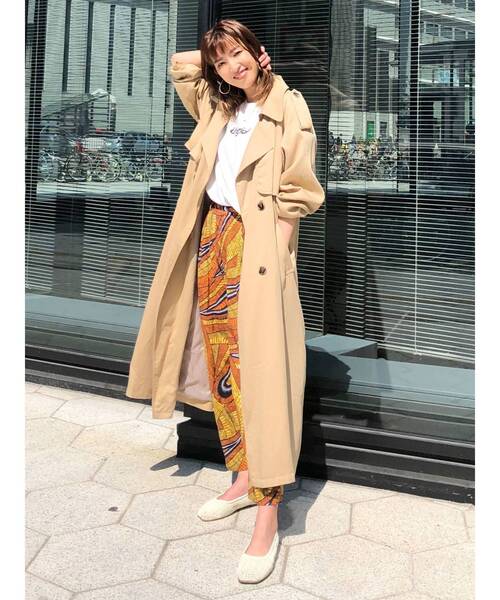 Ungrid（アングリッド）の「【10周年限定】UngridロゴTee（Tシャツ/カットソー・レディース・オフホワイト/チャコールグレー/ベージュ・FREE）」の8枚目の写真