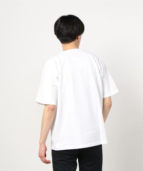 Champion（チャンピオン）の「【Champion/チャンピオン】メンズ MADE IN USA T1011(ティーテンイレブン) ショートスリーブTシャツ（Tシャツ/カットソー・メンズ・ホワイト/イエロー/ネイビー/グレー・SMALL/LARGE/MEDIUM/X-LARGE）」の6枚目の写真