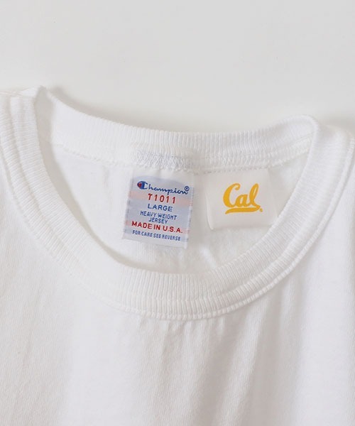 Champion（チャンピオン）の「【Champion/チャンピオン】メンズ MADE IN USA T1011(ティーテンイレブン) ショートスリーブTシャツ（Tシャツ/カットソー・メンズ・ホワイト/イエロー/ネイビー/グレー・SMALL/LARGE/MEDIUM/X-LARGE）」の14枚目の写真