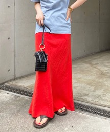 DouDou | 麻混ソフトマーメイドスカート(スカート)