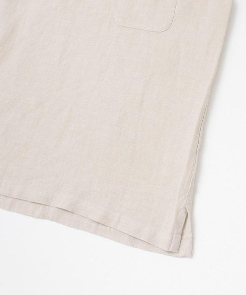URBAN RESEARCH DOORS（アーバンリサーチドアーズ）の「リネンVベスト（ベスト・メンズ・カーキ/ホワイト系その他・38/40）」の17枚目の写真