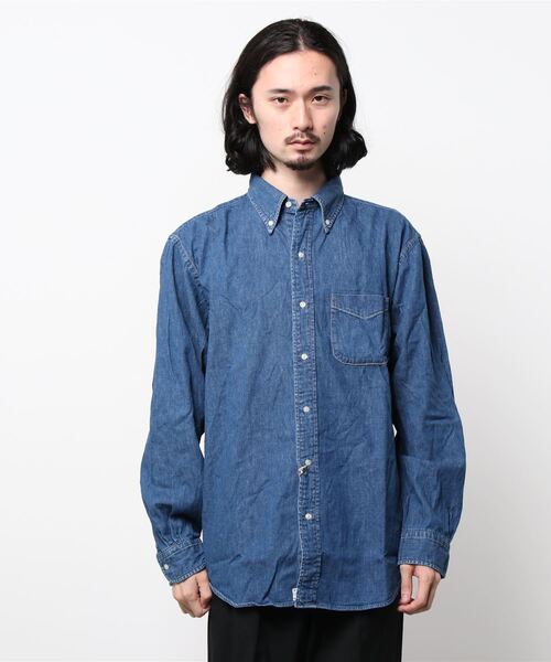 Orslow デニム ボタンダウンシャツ シャツ ブラウス Orslow オアスロウ のファッション通販 Zozotown