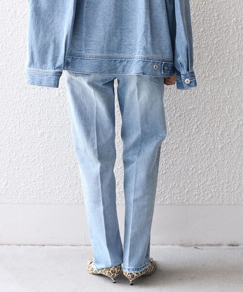 SHIPS（シップス）の「【SHIPS別注】BIT BLUE:ストレートデニム