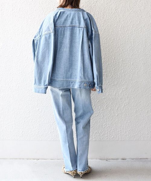 SHIPS（シップス）の「【SHIPS別注】BIT BLUE:ストレートデニム