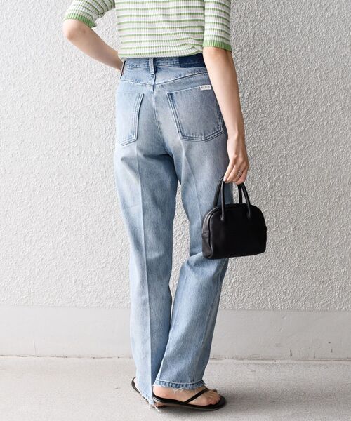 SHIPS（シップス）の「【SHIPS別注】BIT BLUE:ストレートデニム◇（デニムパンツ・レディース・ライトブルー/ブルー・LARGE/MEDIUM/SMALL/X-SMALL）」の21枚目の写真