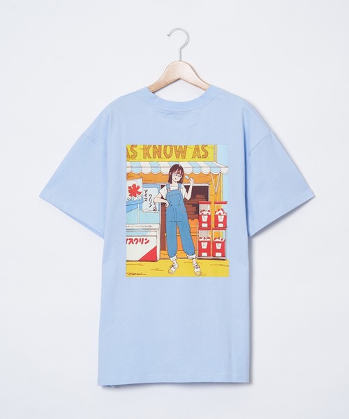 AS KNOW AS plus（アズノゥアズプラス）の「☆古塔つみ × キャンディＴシャツ（Tシャツ/カットソー・レディース・オフホワイト/イエロー/クリアブルー・FREE）」の17枚目の写真