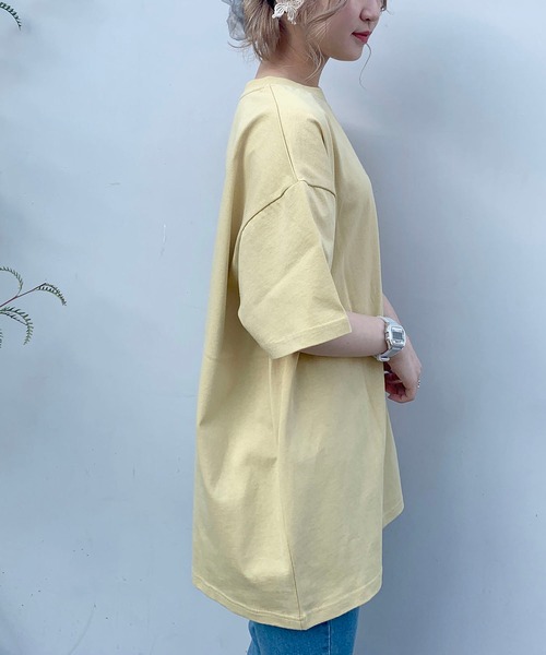 AS KNOW AS plus（アズノゥアズプラス）の「☆古塔つみ × キャンディＴシャツ（Tシャツ/カットソー・レディース・オフホワイト/イエロー/クリアブルー・FREE）」の8枚目の写真