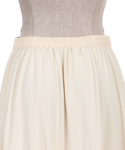 axes femme（アクシーズファム）の「ミディフリルペチスカート（スカート・レディース・ホワイト/ブラック/サックスブルー/ピンク/キナリ・MEDIUM）」の22枚目の写真