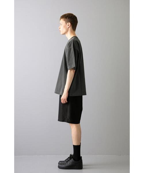 MONKEY TIME（モンキータイム）の「＜monkey time＞ PIGMENT NEP TRIM NECK T/Tシャツ（Tシャツ/カットソー・メンズ・ブラック/ベージュ/コバルトブルー・SMALL/MEDIUM/LARGE/X-LARGE）」の9枚目の写真