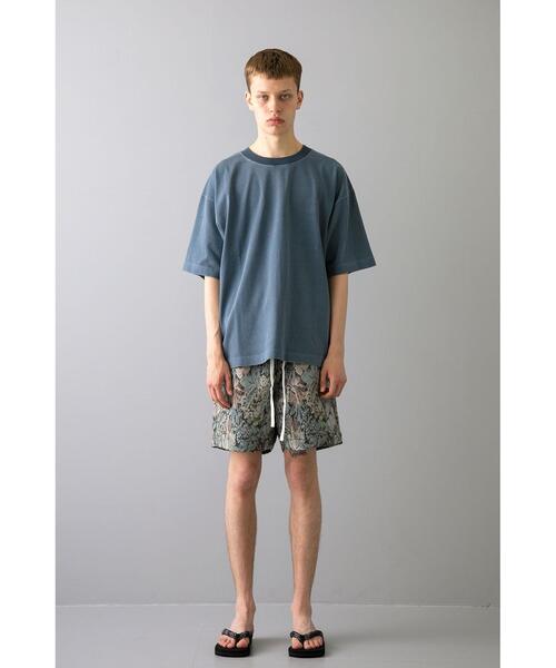 MONKEY TIME（モンキータイム）の「＜monkey time＞ PIGMENT NEP TRIM NECK T/Tシャツ（Tシャツ/カットソー・メンズ・ブラック/ベージュ/コバルトブルー・SMALL/MEDIUM/LARGE/X-LARGE）」の10枚目の写真