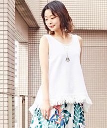 チャイハネ | 【チャイハネ】ボヘミーフリンジタンクトップ(タンクトップ)
