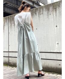 Ungrid | ティアードギャザーキャミワンピース(ワンピース)