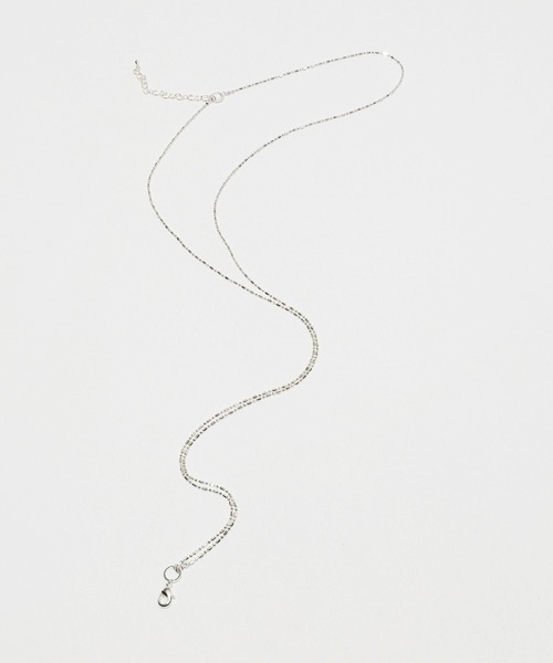 PAGEBOY（ページボーイ）の「2連ランダムボールネックレス（ネックレス・レディース・シルバー・FREE）」の4枚目の写真