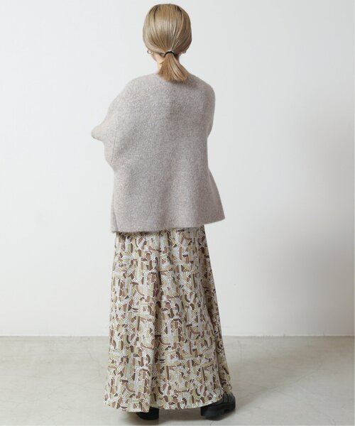 MJUKA.（ミューカ）の「ショートポケコート（その他アウター・レディース・ベージュ/パープル・FREE）」の9枚目の写真