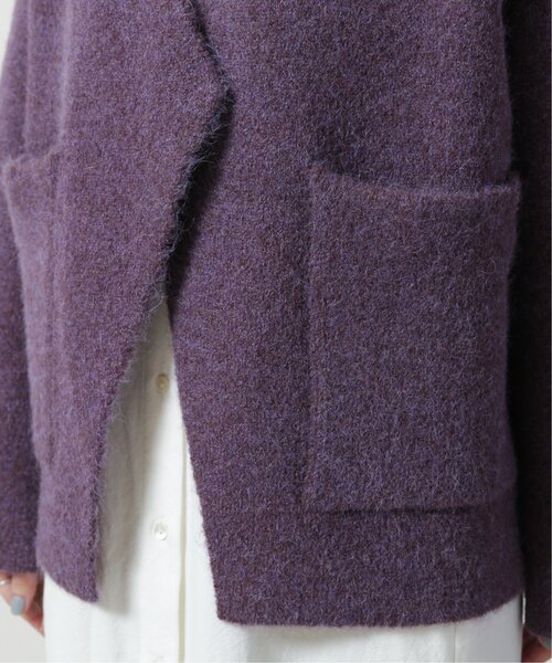 MJUKA.（ミューカ）の「ショートポケコート（その他アウター・レディース・ベージュ/パープル・FREE）」の21枚目の写真