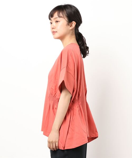 ライチ（ライチ）の「vingtrois/227-24307（その他トップス・レディース・チャコールグレー/ピンク・FREE）」の9枚目の写真