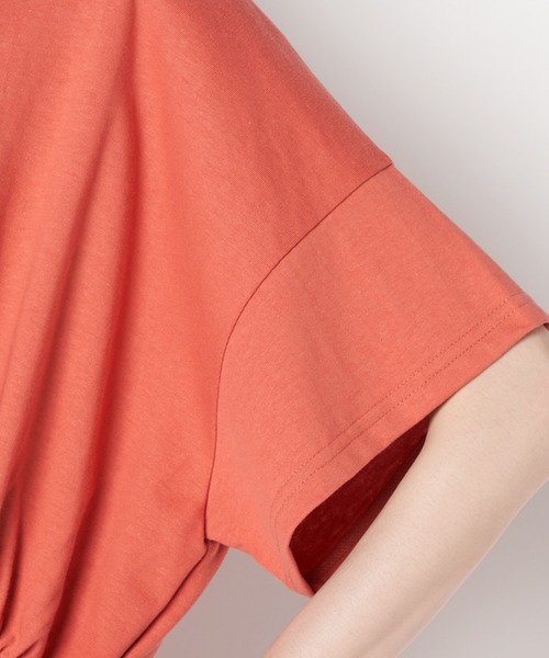 ライチ（ライチ）の「vingtrois/227-24307（その他トップス・レディース・チャコールグレー/ピンク・FREE）」の6枚目の写真