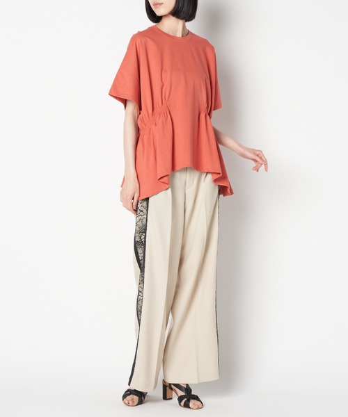 ライチ（ライチ）の「vingtrois/227-24307（その他トップス・レディース・チャコールグレー/ピンク・FREE）」の3枚目の写真