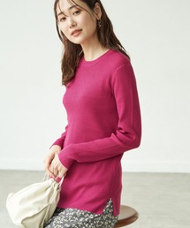 ROPE' PICNIC | 【アンチピリング】クルーネックリブプルオーバー(ニット/セーター)