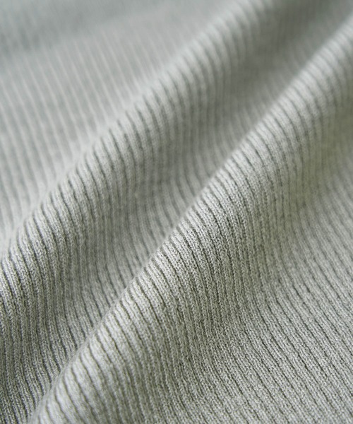 ROPE' PICNIC(ロペピクニック)の「【アンチピリング】クルーネックリブプルオーバー(ニット/セーター・レディース・ブラック/グレー/オフホワイト/ピンク系その他/ターコイズブルー・38)」の12枚目の写真