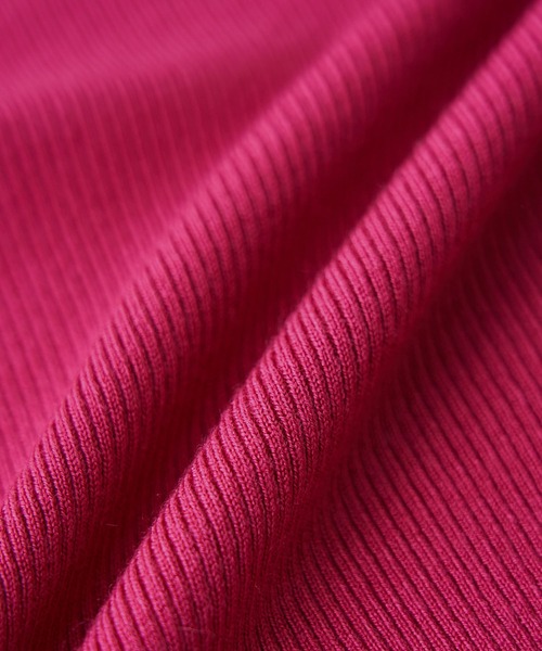 ROPE' PICNIC(ロペピクニック)の「【アンチピリング】クルーネックリブプルオーバー(ニット/セーター・レディース・ブラック/グレー/オフホワイト/ピンク系その他/ターコイズブルー・38)」の14枚目の写真